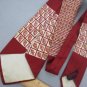 Vtg Rare Pennleigh Twister 40s 50s Art Deco Swing Rockabilly Mens Neck Tie #VE