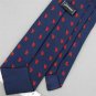 Vintage/Rare GIOVANNI Citigo BLUE NAVY Red EAGLE LOGO 60s 70s Mens Neck Tie #V-1