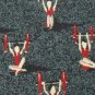 #1A STRUCTURE BODY BUILDER DarkGreen KHAKI RED  NECK TIE +