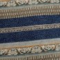 PIERRE CARDIN STRIPE BLUE GOLD GREEN WHITE Men Designer Tie EUC