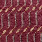 MURANO MAROON GRAY KHAKI WAVE PATTERN MEN NECK TIE Men Designer Tie EUC