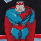 CELERATION SUPER GUY HALLMARK CARDS SILK TIE NECK TIE Men Designer Tie EUC