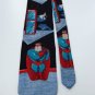 CELERATION SUPER GUY HALLMARK CARDS SILK TIE NECK TIE Men Designer Tie EUC