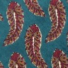CROFT & BARROW PAISLEY TEAL MAROON ORANGE MEN NECK TIE Men Designer Tie EUC