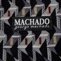 MACHADO GEORGE MACHADO, BLACK MAROON 100% SILK MEN NECK TIE Men Designer Tie EUC
