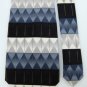 New GASPARO STRIPE BLUE WHITE POLYESTER MEN NECK TIE Men Designer Tie