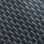 MURANO STRIPE BROWN BLUE GREY SILK MEN NECK TIE Men Designer Tie EUC