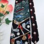 New TABASCO LOFO GOLF RED GREEN SILK MEN NECK TIE Men Designer Tie EUC