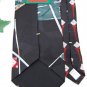 New TABASCO LOFO GOLF RED GREEN SILK MEN NECK TIE Men Designer Tie EUC