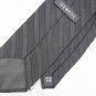 George Soild 100% Silk Men's DressStrip Black Neck Tie Men Designer Tie EUC