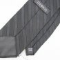 George Soild 100% Silk Men's DressStrip Black Neck Tie Men Designer Tie EUC