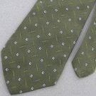 New Perry Ellis Portfolio Silk Men Dress Olive Grn Shirt Men Designer Tie