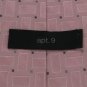 #1A New APT. 9 USA RECTANGLE SQUARE PINK GREY Silk Men Neck Tie NECK TIE