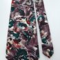 #1A PIERRE CARDIN Tie ABSTRACT PURPLE GREEN RED MEN NECKTIE Cravat NECKTIE