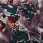 #1A PIERRE CARDIN Tie ABSTRACT PURPLE GREEN RED MEN NECKTIE Cravat NECKTIE