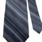 #1A USA Seller PANTANI STRIPE BLACK GREY SILK MEN NECK TIE