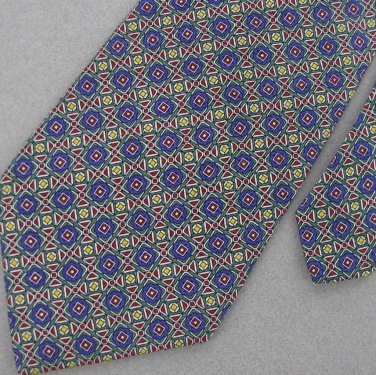 Polo Ralph Lauren Checkered Silk Men Dress Suit/Shirt Men Designer Tie EUC