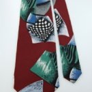 #1A New ANDALORO MAROON GREEN BLUE BLACK SILK MEN NECK TIE Mens