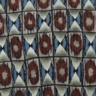 COCKTAIL COLLECTIONS GRAY BROWN CHECKER MEN NECK TIE Men Designer Tie EUC