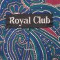 ROYAL CLUB PAISLEYS MAROON GREEN VTG SILK MEN NECK TIE Men Designer Tie EUC