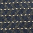 HAGGAR CORPORATE DIAMOND NAVY BLUE BLK WHT NECK TIE Men Designer Tie EUC