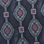 STAFFORD STRIPE BLACK MAROON BLUE SILK MEN NECK TIE Men Designer Tie EUC
