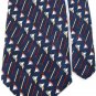 USA Seller  BARRY WELLS GOLF CLUBS A TOOL OF THE TRADE NECKTIE Excellent