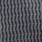 DKNY WAVES BLACK WHITE RED SILK MEN NECK TIE Men Designer Tie EUC