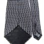 DKNY WAVES BLACK WHITE RED SILK MEN NECK TIE Men Designer Tie EUC