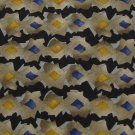 ARTISPHERE CHARLES VINSON USA STRIPE BLACK TAN GOLD Neck Tie Men Designer EUC