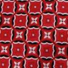 New BERGAMO NECKTIE NEW YORK RED WHITE WOVEN BOYS NECK TIE Men Designer Tie EUC