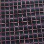 NWT CROFT BARROW BLACK GRAY PINK CHECKER WOVEN NECK TIE Men Designer Tie EUC