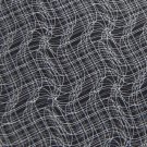 HAGGAR ABSTRACT ART BLACK WHITE SILK MEN NECK TIE Men Designer Tie EUC