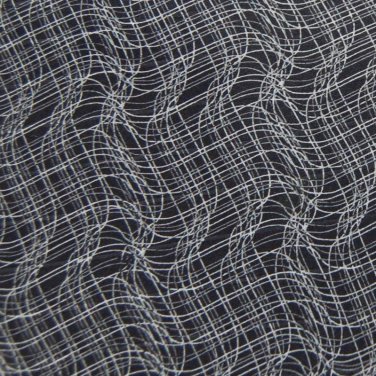 HAGGAR ABSTRACT ART BLACK WHITE SILK MEN NECK TIE Men Designer Tie EUC