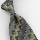 New VAN HEUSEN MULTI COLORS WOVEN GEOMETRIC  Neck Tie Men Designer Tie EUC
