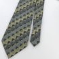 New VAN HEUSEN MULTI COLORS WOVEN GEOMETRIC Neck Tie Men Designer Tie EUC