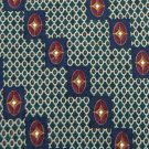 NAUTICA SQUARE STRIPE OLIVE GREEN NAVY MAROON NECK TIE Men Designer Tie EUC