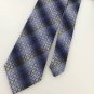 New CROFT & BARROW BLACK GRAY WOVEN GEOMETRIC Neck Tie Men Designer Tie EUC