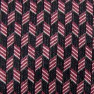 59" Long GUESS BLACK MAROON BEIGE SILK TIE NECK TIE Men Designer Tie EUC