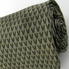 #1A New CARLOS DEVENEZIA  STRIPE BLACK OLIVE GOLD  MEN SILK Neck Tie NECKTIE