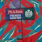 JOS.A.BANK ABSTRACT RED GREEN PURPLE SILK MEN NECK TIE Men Designer Tie EUC