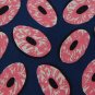 DAVID LAWRENCE OVALS PINK NAVY BLACK SILK MEN NECK TIE Men Designer Tie EUC