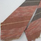 Vtg Rare Regal 40s 50s Stripe Swing Lindyhop Rockabilly Short Neck Tie EVC #VE