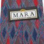 COUNTESS MARA Tie GRAY RED NavyBlue TAN DIAMOND NECK TIE Men Designer Tie EUC