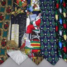 5 Christmas Xmas Holiday Silk Men's Ties Necktie Neck Tie Lot #P21D Excellent