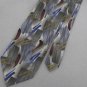 59" Long J Garcia Paris In The Rain Collections Gray Neck Tie Men Designer EUC