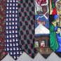 7 Christmas Xmas Holiday Silk Men's Ties Necktie Neck Tie Lot #P3 Excellent