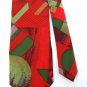 GIANFRANCO BANFI ABSTRACT GREEN RED BLUE NECK TIE Men Designer Tie EUC