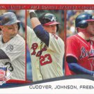 Michael Cuddyer-Chris Johnson-Freddie Freeman 2014 Topps #237 Baseball Card Michael Cuddyer-Chris Johnson-Freddie Freeman 2014 Topps #237 Baseball Card