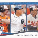 Chris Davis-Miguel Cabrera-Adam Jones 2014 Topps #153 Baseball Card Chris Davis-Miguel Cabrera-Adam Jones 2014 Topps #153 Baseball Card